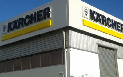 Karcher 3D Signage in Vorna Valley